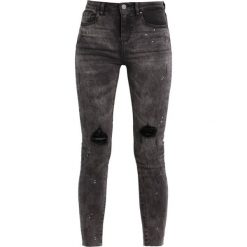 Vila Jeans Skinny Fit grey denim. Szare boyfriendy damskie Vila. W wyprzedaży za 125,40 zł.