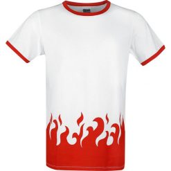 T-shirty męskie: Naruto Shippuden - 4th Hokage T-Shirt biały/czerwony