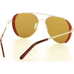 Okulary przeciwsłoneczne pilotki mazzini aviator look bordo. Pomarańczowe okulary przeciwsłoneczne damskie LOOKS STYLE EYEWAER, klasyczne. W wyprzedaży za 64,90 zł.