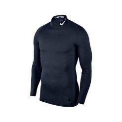 Nike M NP TOP LS COMP MOCK, 10 | SZKOLENIE MĘŻCZYZN | MĘŻCZYZNA | TOP Z DŁUGIM RĘKAWEM | OBSIDIAN / WHITE / WHITE | 2XL. Białe koszulki męskie Nike, xl, bez wzorów, bez kołnierzyka, z długim rękawem, długie. W wyprzedaży za 173,66 zł.