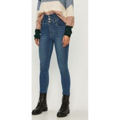 Tally Weijl - Jeansy Corset. Czarne jeansy damskie TALLY WEIJL, z podwyższonym stanem. Za 139,90 zł.