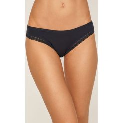Tommy Hilfiger - Figi. Niebieskie majtki damskie m, z elastanu. Za 89,90 zł.
