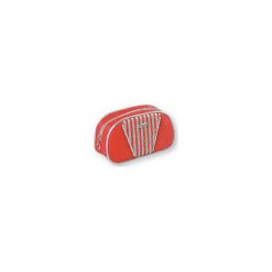 Top Choice Kosmetyczka damska "Stripes" (91094). Topy damskie TOP CHOICE, bez wzorów, bez kołnierzyka. Za 19,89 zł.