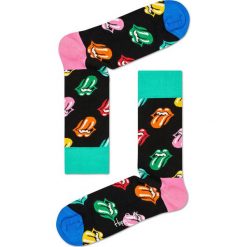 Happy Socks - Skarpetki Rolling Stones. Czarne skarpetki damskie marki Happy Socks. Za 54,90 zł.