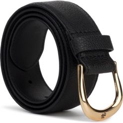 Pasek Damski LAUREN RALPH LAUREN - Kenton 35 412754813001 Black. Czarne paski damskie Lauren Ralph Lauren, w paski, ze skóry. Za 269,00 zł.