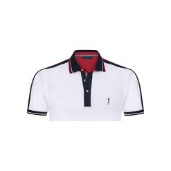 Sir Raymond Tailor Koszulka Polo Męska Starter L Biała. Białe koszulki męskie Sir Raymond Tailor, m, bez wzorów, bez rękawów. Za 109,00 zł.