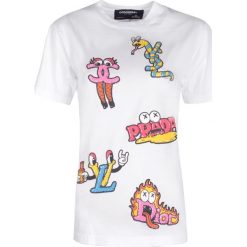 Domrebel T-shirt "Luxury". Bluzki damskie Domrebel, z nadrukiem, z bawełny, z okrągłym kołnierzem. Za 549,00 zł.