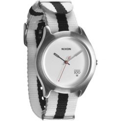 Biżuteria i zegarki męskie: Zegarek męski Black White Nylon Nixon Quad A3442177