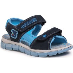 Sandały PRIMIGI - 5392533 S Navy. Niebieskie sandały chłopięce Primigi, ze skóry, bez zapięcia. Za 229,00 zł.