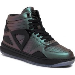 Sneakersy EA7 EMPORIO ARMANI - X8Z008 XK115 A542 Iridescent Black. Czarne sneakersy męskie EA7 Emporio Armani, bez wzorów, ze skóry ekologicznej, klasyczne, bez zapięcia. Za 969,00 zł.
