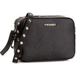 Torebka TWINSET - Tracolla OA7TFC Nero 00006. Czarne listonoszki damskie marki Twinset. W wyprzedaży za 499,00 zł.