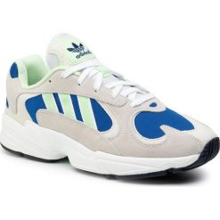 Buty adidas - Yung-1 EE5318 Ftwwht/Glogrn/Croyal. Brązowe buty sportowe męskie Adidas, ze skóry, bez zapięcia. Za 499,00 zł.