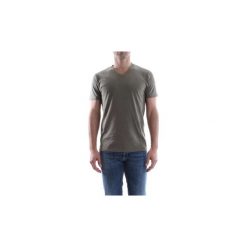 T-shirty z krótkim rękawem Wool co WO 6310 SCOLLO V. Szare t-shirty męskie Wool co, xl, bez wzorów, bez kołnierzyka, krótkie. W wyprzedaży za 149,43 zł.