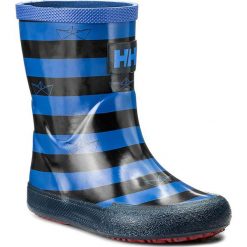 Kalosze HELLY HANSEN - Nordvik Graphic 112-17.689 Evening Blue/Olimpian Blue/Flag Red/Reflective. Niebieskie kalosze dziewczęce Helly Hansen. W wyprzedaży za 129,00 zł.