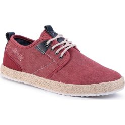 Espadryle BIG STAR - FF174151 Red. Czerwone espadryle męskie BIG STAR, na co dzień, bez wzorów, ze skóry ekologicznej, eleganckie, bez zapięcia. Za 129,00 zł.