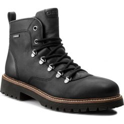 Trapery GEOX - U Kieven B Abx E U641VE 00085 C9999 Black. Czarne buty zimowe męskie Geox, ze skóry. W wyprzedaży za 359,00 zł.
