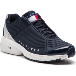 Sneakersy TOMMY JEANS - Heritage Tommy Jeans Sneaker EM0EM00196 Midnight 403. Niebieskie sneakersy męskie Tommy Jeans, bez zapięcia. Za 539,00 zł.