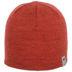 4F Męska Czapka H4Z17 cam002 Pomarańcz L-Xl. Czerwone czapki męskie 4f, bez wzorów, z tkaniny, sportowe. W wyprzedaży za 21,00 zł.