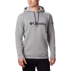 Bluza z kapturem Columbia CSC Basic Logo II 1681664040. Szare bluzy męskie Columbia, m, bez wzorów, z kapturem, bez rękawów, z kapturem. Za 244,99 zł.