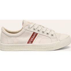 G-Star Raw - Tenisówki. Trampki i tenisówki damskie G-Star RAW, bez wzorów, z gumy, na sznurówki. W wyprzedaży za 244,90 zł.