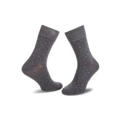 LASOCKI 082 VC004 44-46. Szare skarpetki męskie Lasocki, bez wzorów, z bawełny. Za 9,99 zł.