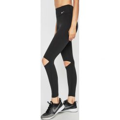 Nike - Legginsy. Czarne spodnie damskie Nike, s, z elastanu. W wyprzedaży za 159,90 zł.