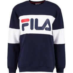 Bejsbolówki męskie: Fila STRAIGHT BLOCKED CREW Bluza black iris