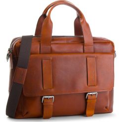 Torba na laptopa STRELLSON - Turnham 4010002204 Brown 700. Pomarańczowe torby męskie skórzane marki Strellson, bez wzorów, ze skóry. W wyprzedaży za 839,00 zł.
