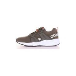 Buty Comme Des Fuckdown STW180921. Zielone trampki męskie Comme Des Fuckdown, bez wzorów, bez zapięcia. Za 303,08 zł.
