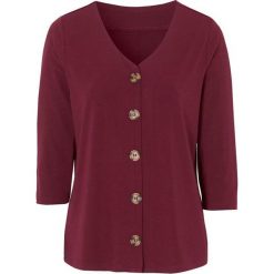 Cellbes Bluzka burgundowy female czerwony 34/36. Czerwone bluzki damskie Cellbes, bez wzorów, z wiskozy, z dekoltem w serek. Za 119,00 zł.