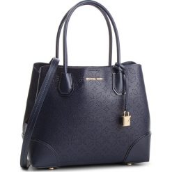 Torebka MICHAEL MICHAEL KORS - Mercer Gallery 30H8GZ5T6T Admiral. Niebieskie torebki klasyczne damskie marki MICHAEL Michael Kors, bez wzorów, ze skóry, klasyczne, bez dodatków. Za 1669,00 zł.