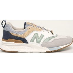 New Balance - Buty CM997HAM. Szare sneakersy męskie New Balance, ze skóry, na sznurówki. W wyprzedaży za 349,90 zł.