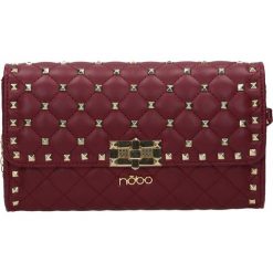 TOREBKA NOBO - NBAG-F4170-C005 - bordowy -. Czerwone torebki klasyczne damskie Nobo, bez wzorów, wizytowe, małe, bez dodatków. W wyprzedaży za 99,50 zł.