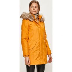 Only - Parka. Czerwone kurtki damskie ONLY, s, bez wzorów, z poliesteru, długie. W wyprzedaży za 139,90 zł.