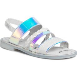 Sandały PRIMIGI - 5439800 D Argento. Białe sandały dziewczęce Primigi, ze skóry ekologicznej, bez zapięcia. Za 239,00 zł.