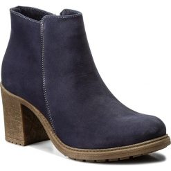 Botki SERGIO BARDI - Chiavari FW127259617LK 807. Niebieskie botki damskie na obcasie marki Sergio Bardi, ze skóry. W wyprzedaży za 229,00 zł.