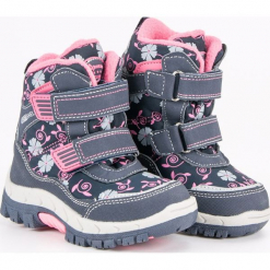ZIMOWE BUTY AMERICAN. Niebieskie buciki niemowlęce American CLUB, na zimę. Za 130,90 zł.
