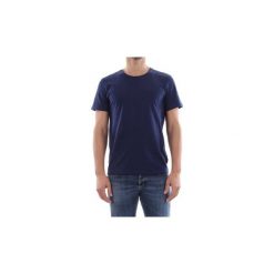 T-shirty z krótkim rękawem Calvin Klein Jeans K10K101662 JARI. Niebieskie t-shirty męskie Calvin Klein Jeans, xl, bez wzorów, z jeansu, bez kołnierzyka, krótkie. Za 122,52 zł.