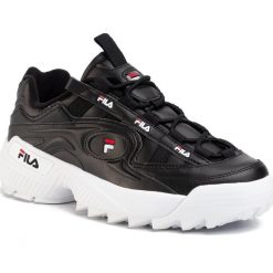 Sneakersy FILA - D-Formation 1010906.13S Black/White/Fila/Red. Czarne sneakersy męskie Fila, na co dzień, bez wzorów, ze skóry ekologicznej, klasyczne, bez zapięcia. W wyprzedaży za 279,00 zł.