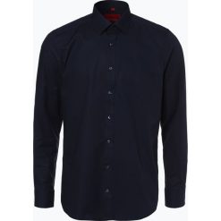 Finshley & Harding - Koszula męska – Red Label, niebieski. Czerwone koszule męskie na spinki Finshley & Harding, m, z bawełny, z długim rękawem. Za 129,95 zł.