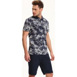 Koszulki polo: T-SHIRT POLO MĘSKI KLASYCZNY Z GUZIKIEM
