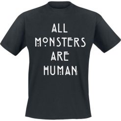 T-shirty męskie: American Horror Story All Monsters Are Human T-Shirt czarny