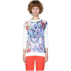 Desigual Panie Sweter Jers Davao Filipiny 18swjfai 1000 (Rozmiar Xl). Szare swetry klasyczne damskie marki Desigual, xl. W wyprzedaży za 177,00 zł.