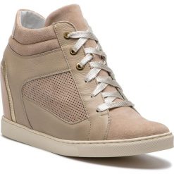 Sneakersy GINO ROSSI - Taniko DTH891-Z54-0353-0035-0 02/02. Brązowe półbuty damskie Gino Rossi, ze skóry. W wyprzedaży za 299,00 zł.