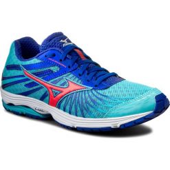 Buty MIZUNO - Wave Sayonara 4 J1GD163055 Niebieski. Niebieskie buty damskie do biegania marki Mizuno, ze skóry ekologicznej, mizuno wave. W wyprzedaży za 299,00 zł.