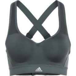 Biustonosze sportowe: adidas Performance COMMITTED Biustonosz sportowy utility ivy