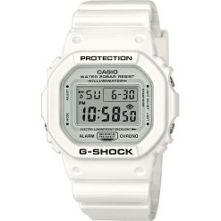 Zegarek G-SHOCK - DW-5600MW-7ER White/White. Białe zegarki damskie G-Shock. W wyprzedaży za 339,00 zł.