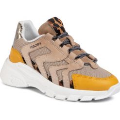 Sneakersy TOGOSHI - TG-22-04-000213 603. Pomarańczowe półbuty damskie Togoshi, z zamszu. Za 439,00 zł.
