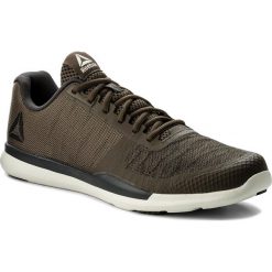 Buty Reebok - Sprint Tr CN1225 Army Green/Coal/Chalk. Zielone buty sportowe męskie Reebok, z tworzywa sztucznego, bez zapięcia, do biegania. W wyprzedaży za 229,00 zł.