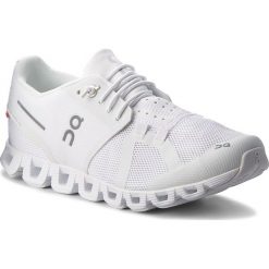 Buty ON - Cloud 000019 All White 0005. Białe buty sportowe damskie On, bez wzorów, z tworzywa sztucznego, sportowe, trekkingowe. Za 599,00 zł.